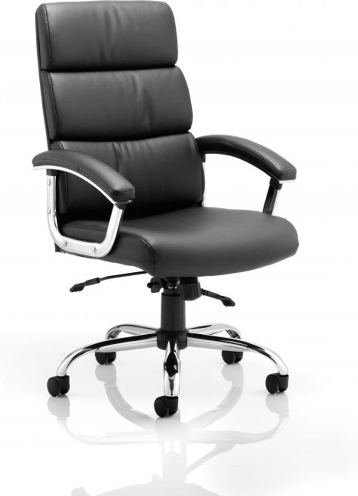 Office Monster | Desire Desire High Executive Chair Black With Arms Desire Desire High Executive Chair Black With Arms