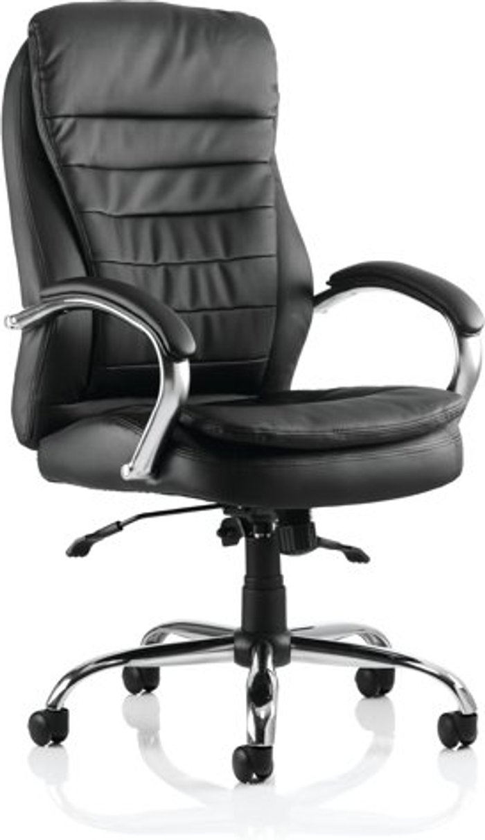 Office Monster | Rocky Rocky Executive Chair Black Leather High Back With Arms Rocky Rocky Executive Chair Black Leather High Back With Arms