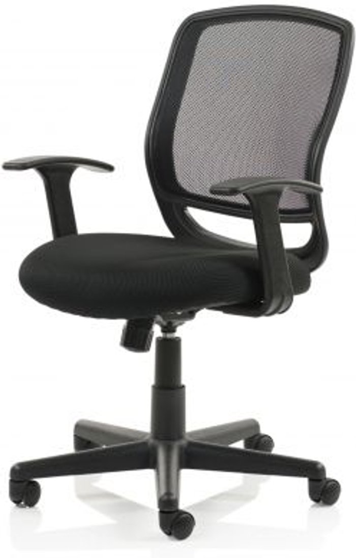 Office Monster | Mave Mave Task Operator Chair Black Mesh With Arms Mave Mave Task Operator Chair Black Mesh With Arms