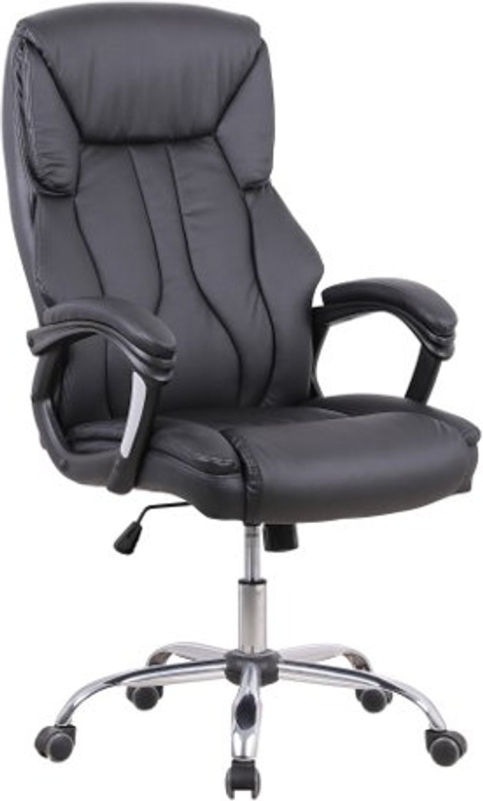 Office Monster | Stratford Stratford High Back Black Leather Look Chair Stratford Stratford High Back Black Leather Look Chair