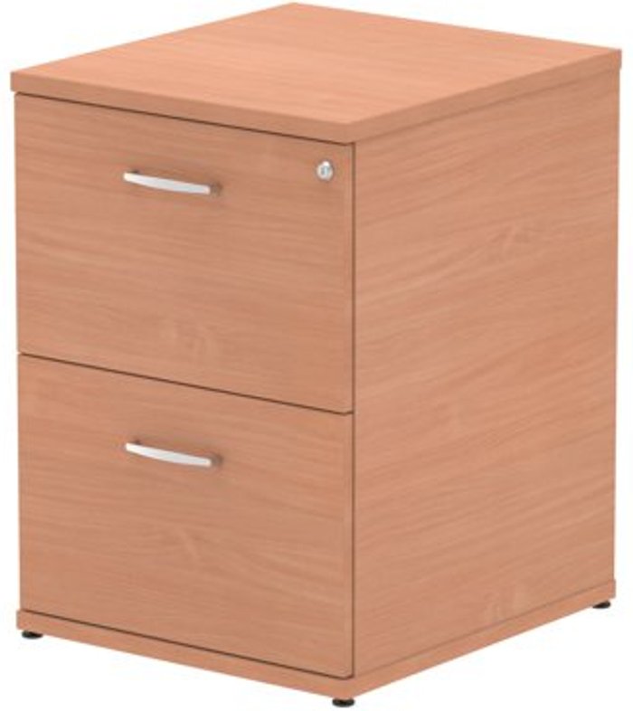Office Monster | Impulse Impulse Filing Cabinet 2 Drawer Beech Impulse Impulse Filing Cabinet 2 Drawer Beech