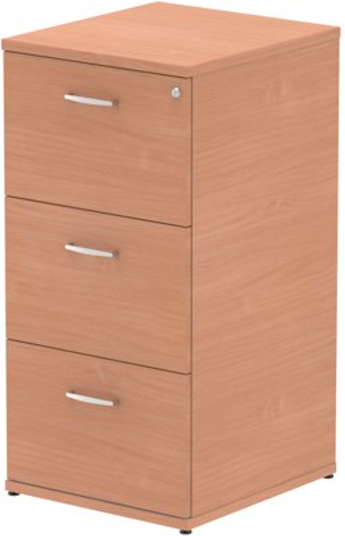 Office Monster | Impulse Impulse Filing Cabinet 3 Drawer Beech Impulse Impulse Filing Cabinet 3 Drawer Beech