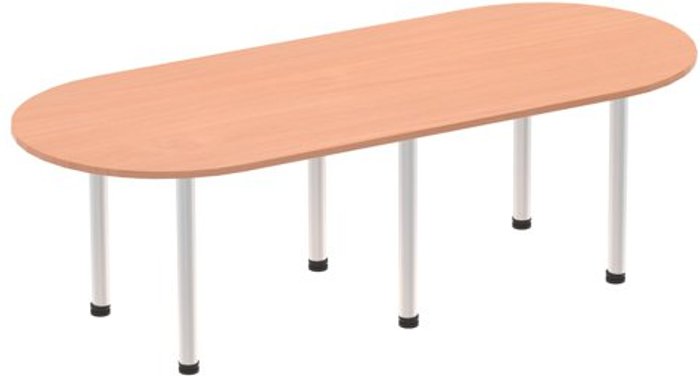 Office Monster | Impulse Impulse 2400 Boardroom Table Beech Impulse Impulse 2400 Boardroom Table Beech