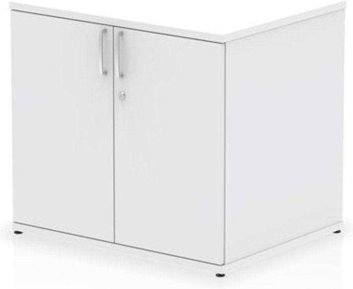 Office Monster | Impulse Impulse 600mm deep Desk High Cupboard White Impulse Impulse 600mm deep Desk High Cupboard White