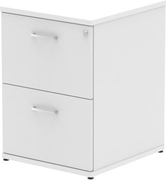 Office Monster | Impulse Impulse Filing Cabinet 2 Drawer White Impulse Impulse Filing Cabinet 2 Drawer White