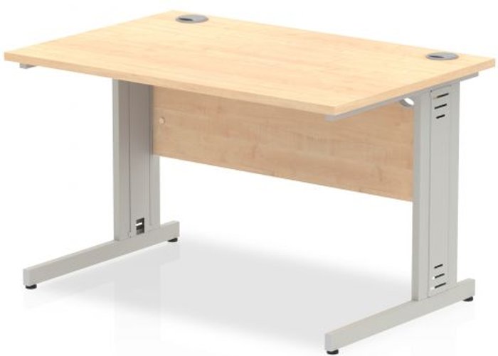 Office Monster | Impulse Impulse Cable Managed 1200 Rectangle Desk Maple Impulse Impulse Cable Managed 1200 Rectangle Desk Maple