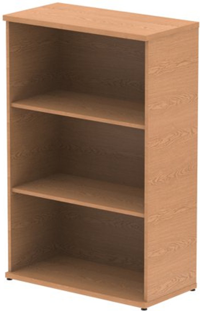 Office Monster | Impulse Impulse 1200 Bookcase Oak Impulse Impulse 1200 Bookcase Oak