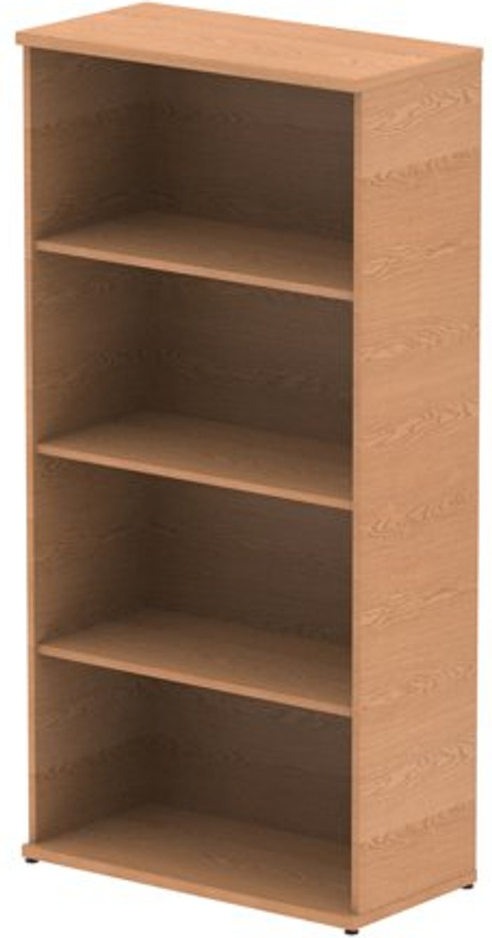 Office Monster | Impulse Impulse 1600 Bookcase Oak Impulse Impulse 1600 Bookcase Oak