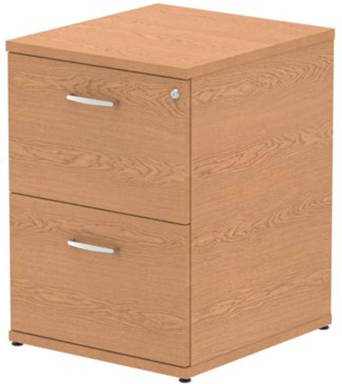 Office Monster | Impulse Impulse Filing Cabinet 2 Drawer Oak Impulse Impulse Filing Cabinet 2 Drawer Oak