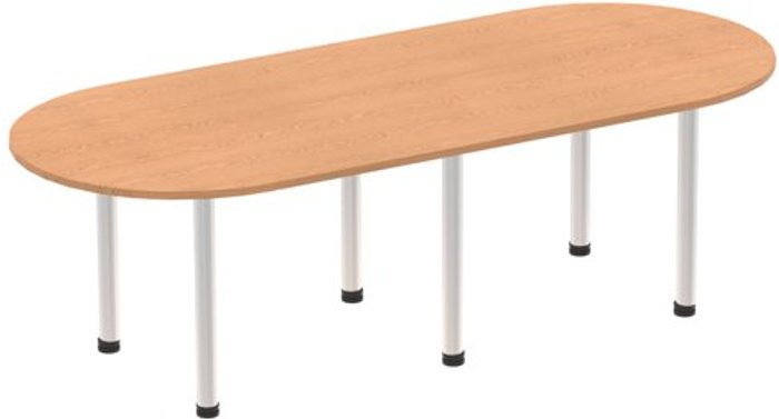 Office Monster | Impulse Impulse 2400 Boardroom Table Oak Impulse Impulse 2400 Boardroom Table Oak