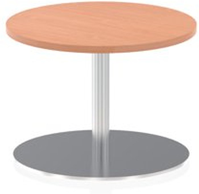 Office Monster | Impulse Italia Poseur Table Round 600 Top 475 High Beech Impulse Italia Poseur Table Round 600 Top 475 High Beech
