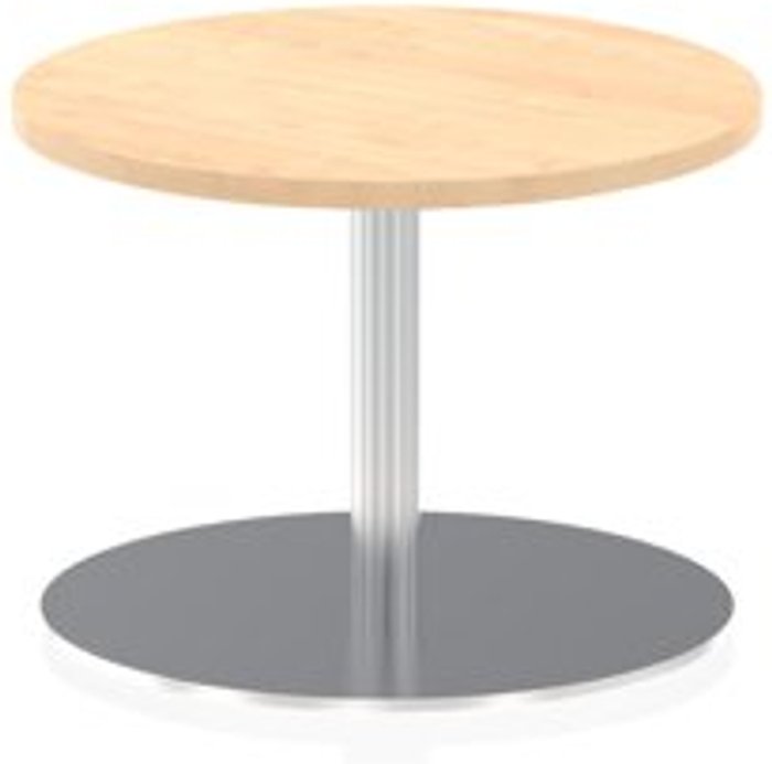 Office Monster | Impulse Italia Poseur Table Round 600 Top 475 High Maple Impulse Italia Poseur Table Round 600 Top 475 High Maple