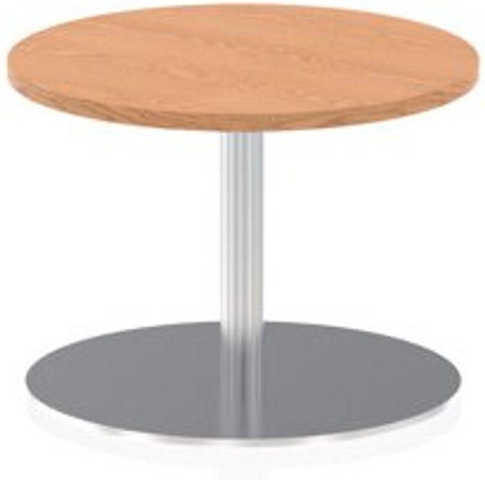 Office Monster | Impulse Italia Poseur Table Round 600 Top 475 High Oak Impulse Italia Poseur Table Round 600 Top 475 High Oak