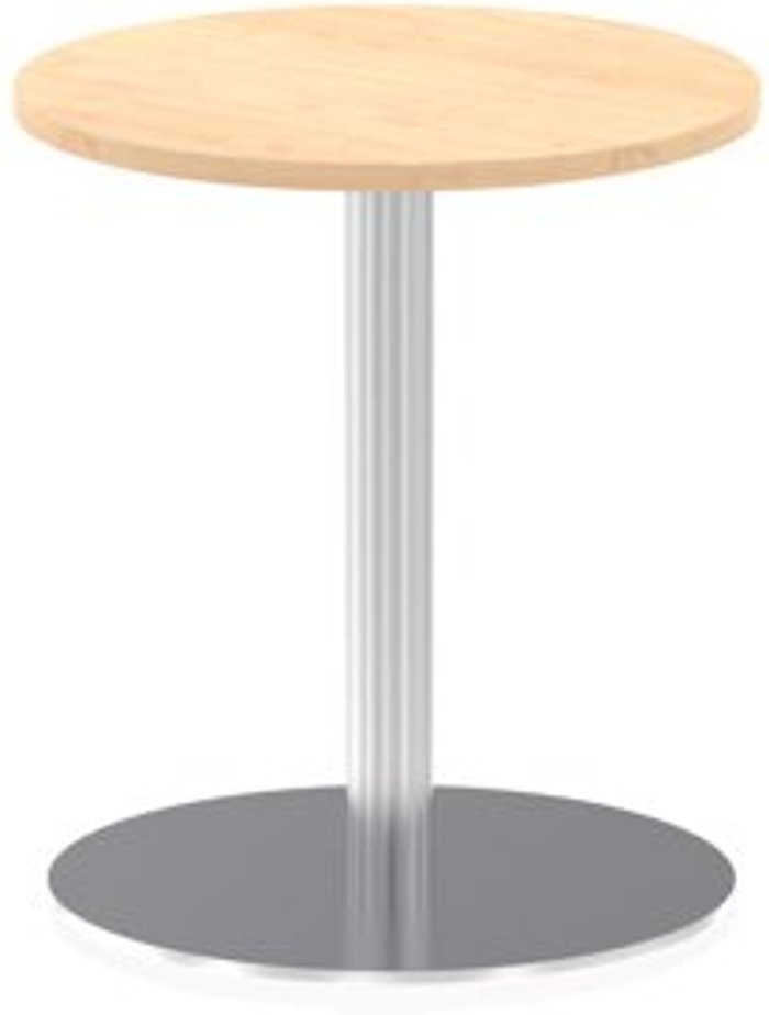 Office Monster | Impulse Italia Poseur Table Round 600 Top 725 High Maple Impulse Italia Poseur Table Round 600 Top 725 High Maple