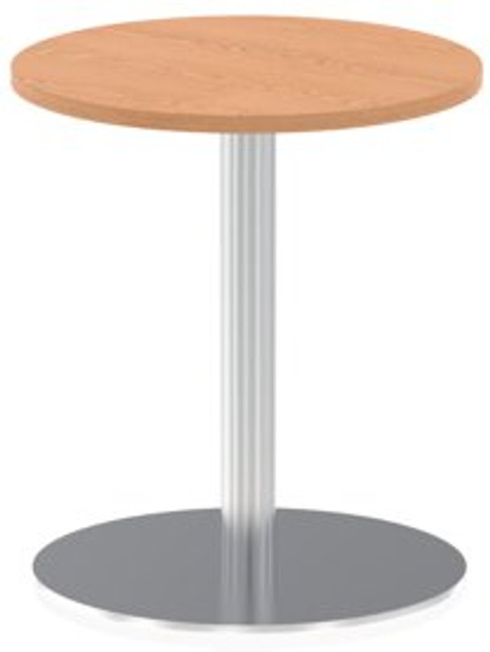 Office Monster | Impulse Italia Poseur Table Round 600 Top 725 High Oak Impulse Italia Poseur Table Round 600 Top 725 High Oak