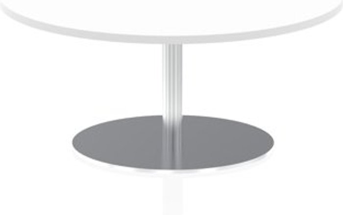 Office Monster | Impulse Italia Poseur Table Round 1000 Top 475 High White Impulse Italia Poseur Table Round 1000 Top 475 High White