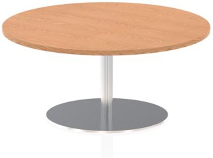 Office Monster | Impulse Italia Poseur Table Round 1000 Top 475 High Oak Impulse Italia Poseur Table Round 1000 Top 475 High Oak