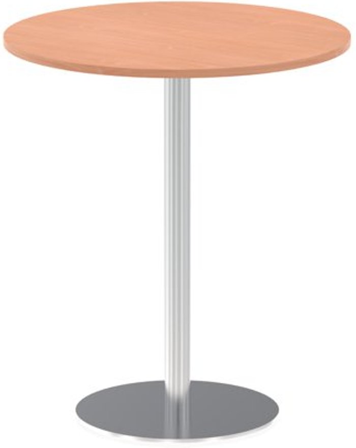 Office Monster | Impulse Italia Poseur Table Round 1000 Top 1145 High Beech Impulse Italia Poseur Table Round 1000 Top 1145 High Beech