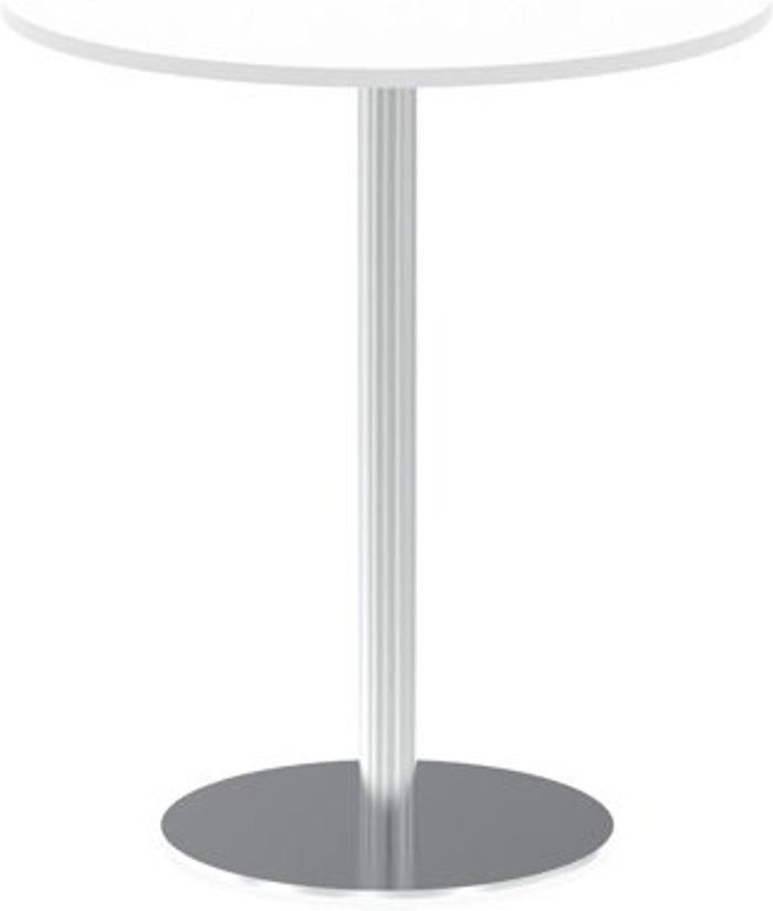 Office Monster | Impulse Italia Poseur Table Round 1000 Top 1145 High White Impulse Italia Poseur Table Round 1000 Top 1145 High White