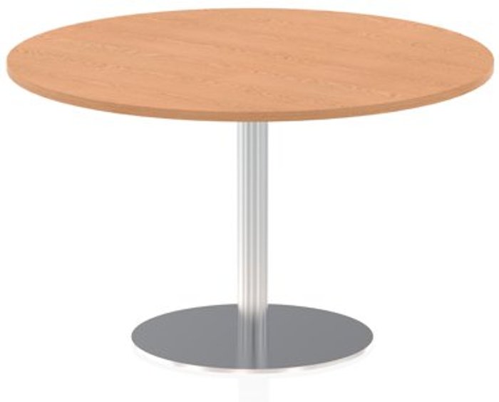 Office Monster | Impulse Italia Poseur Table Round 1200 Top 725 High Oak Impulse Italia Poseur Table Round 1200 Top 725 High Oak