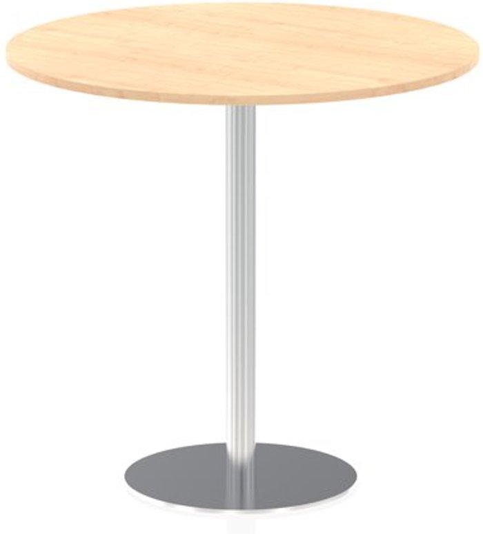 Office Monster | Impulse Italia Poseur Table Round 1200 Top 1145 High Maple Impulse Italia Poseur Table Round 1200 Top 1145 High Maple