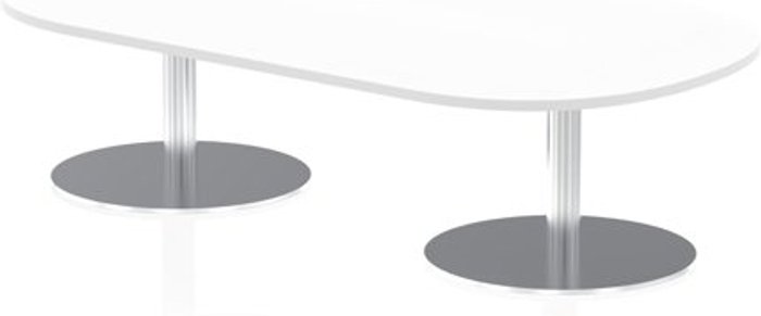 Office Monster | Impulse Italia Poseur Boardroom Table 1800 Top 475 High White Impulse Italia Poseur Boardroom Table 1800 Top 475 High White