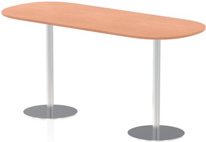 Office Monster | Impulse Italia Poseur Boardroom Table 2400 Top 1145 High Beech Impulse Italia Poseur Boardroom Table 2400 Top 1145 High Beech
