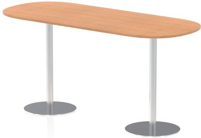 Office Monster | Impulse Italia Poseur Boardroom Table 2400 Top 1145 High Oak Impulse Italia Poseur Boardroom Table 2400 Top 1145 High Oak