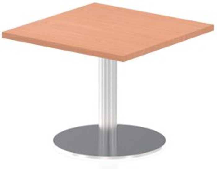 Office Monster | Impulse Italia Poseur Table Square 600/600 Top 475 High Beech Impulse Italia Poseur Table Square 600/600 Top 475 High Beech