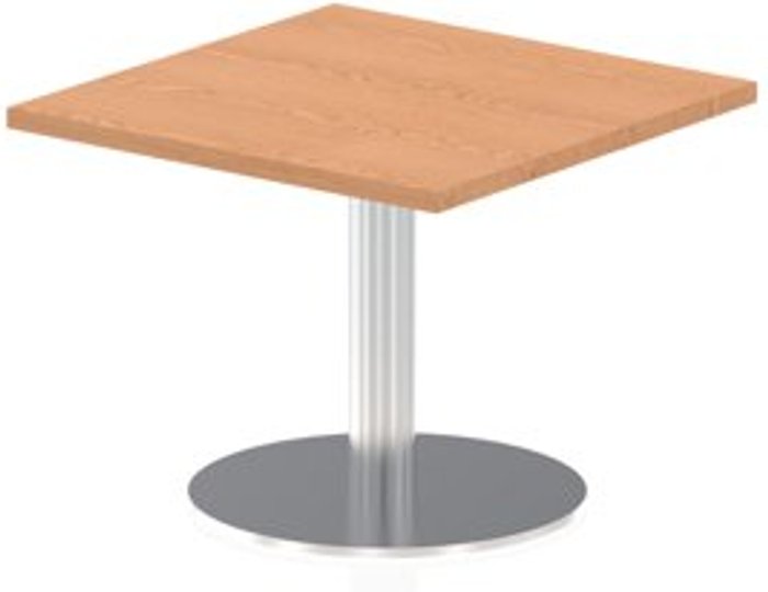 Office Monster | Impulse Italia Poseur Table Square 600/600 Top 475 High Oak Impulse Italia Poseur Table Square 600/600 Top 475 High Oak