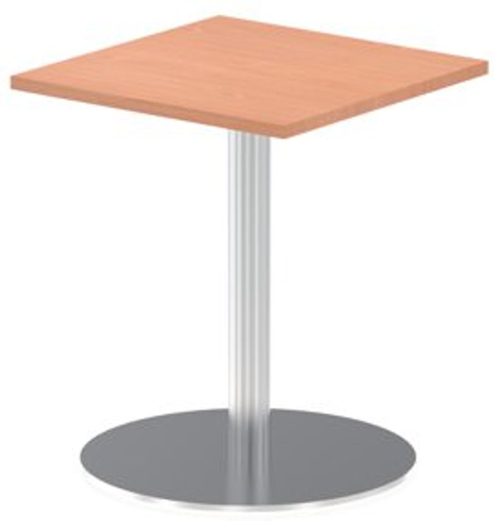 Office Monster | Impulse Italia Poseur Table Square 600/600 Top 725 High Beech Impulse Italia Poseur Table Square 600/600 Top 725 High Beech