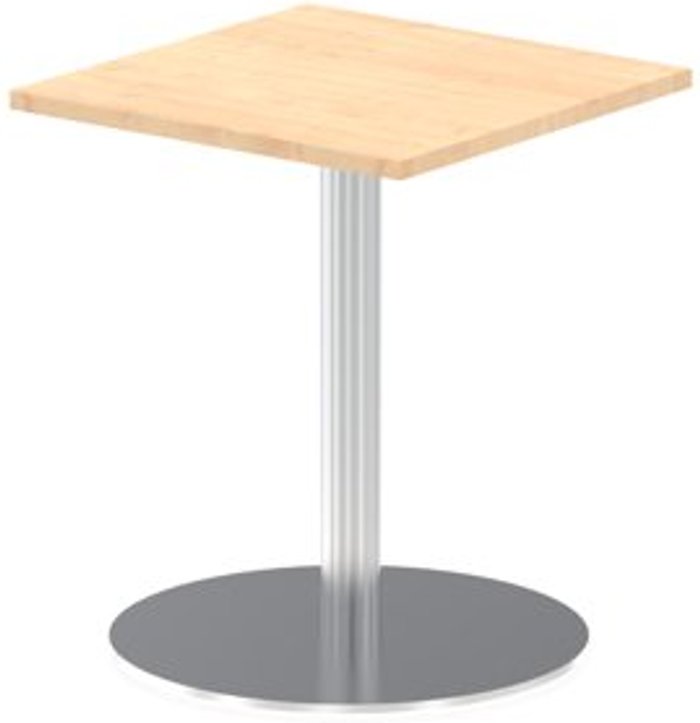 Office Monster | Impulse Italia Poseur Table Square 600/600 Top 725 High Maple Impulse Italia Poseur Table Square 600/600 Top 725 High Maple