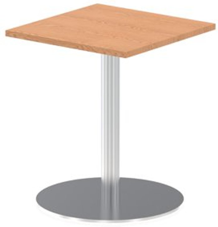 Office Monster | Impulse Italia Poseur Table Square 600/600 Top 725 High Oak Impulse Italia Poseur Table Square 600/600 Top 725 High Oak
