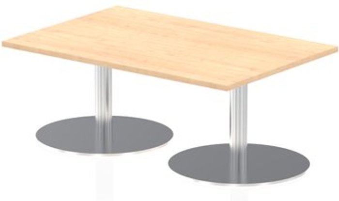 Office Monster | Impulse Italia Poseur Table Rectangle 1200/800 Top 475 High Maple Impulse Italia Poseur Table Rectangle 1200/800 Top 475 High Maple