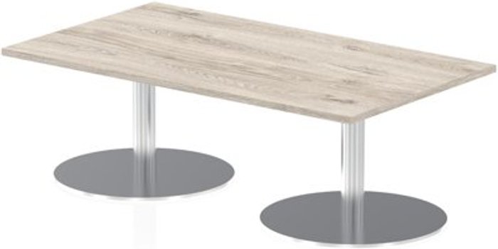 Office Monster | Impulse Italia Poseur Table Rectangle 1400/800 Top 475 High Grey Oak Impulse Italia Poseur Table Rectangle 1400/800 Top 475 High Grey Oak