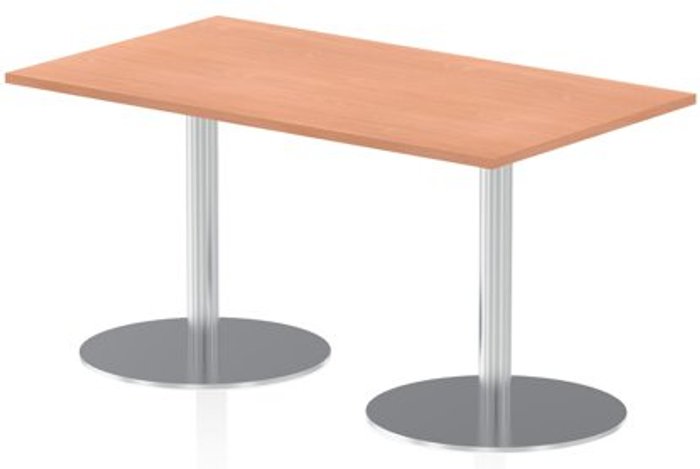 Office Monster | Impulse Italia Poseur Table Rectangle 1400/800 Top 725 High Beech Impulse Italia Poseur Table Rectangle 1400/800 Top 725 High Beech