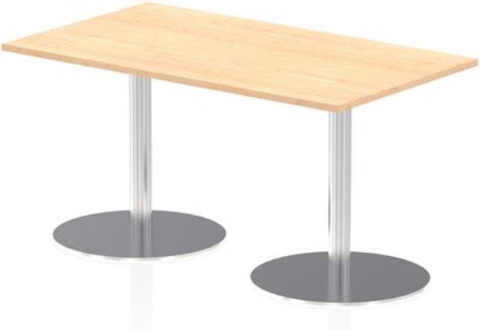 Office Monster | Impulse Italia Poseur Table Rectangle 1400/800 Top 725 High Maple Impulse Italia Poseur Table Rectangle 1400/800 Top 725 High Maple