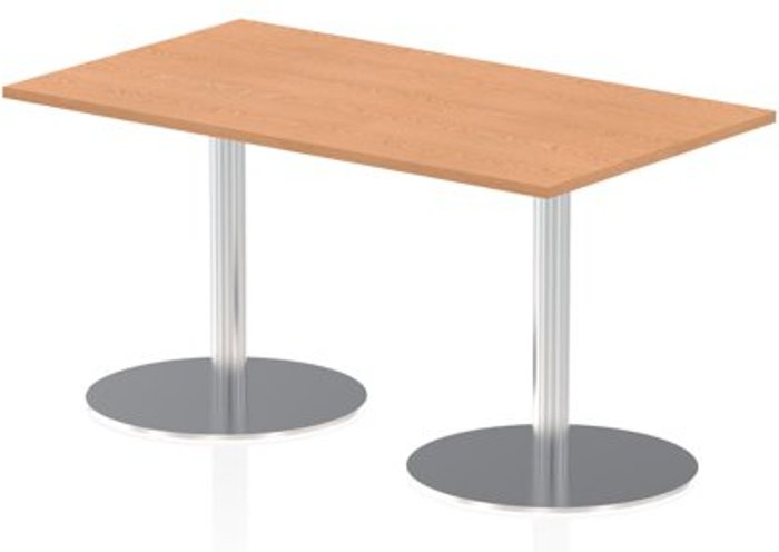 Office Monster | Impulse Italia Poseur Table Rectangle 1400/800 Top 725 High Oak Impulse Italia Poseur Table Rectangle 1400/800 Top 725 High Oak