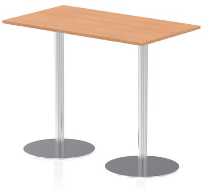 Office Monster | Impulse Italia Poseur Table Rectangle 1400/800 Top 1145 High Oak Impulse Italia Poseur Table Rectangle 1400/800 Top 1145 High Oak
