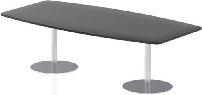 Office Monster | Hi-Gloss Italia Poseur Table High Gloss 2400 Top 725 High Black Hi-Gloss Italia Poseur Table High Gloss 2400 Top 725 High Black