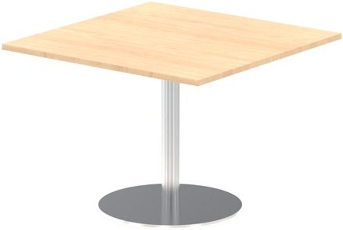 Office Monster | Impulse Italia Poseur Table Square 800/800 Top 725 High Maple Impulse Italia Poseur Table Square 800/800 Top 725 High Maple