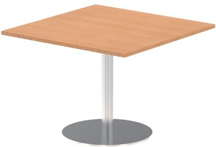 Office Monster | Impulse Italia Poseur Table Square 800/800 Top 725 High Oak Impulse Italia Poseur Table Square 800/800 Top 725 High Oak