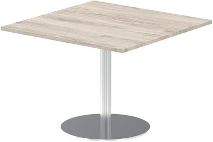 Office Monster | Impulse Italia Poseur Table Square 800/800 Top 725 High Grey Oak Impulse Italia Poseur Table Square 800/800 Top 725 High Grey Oak