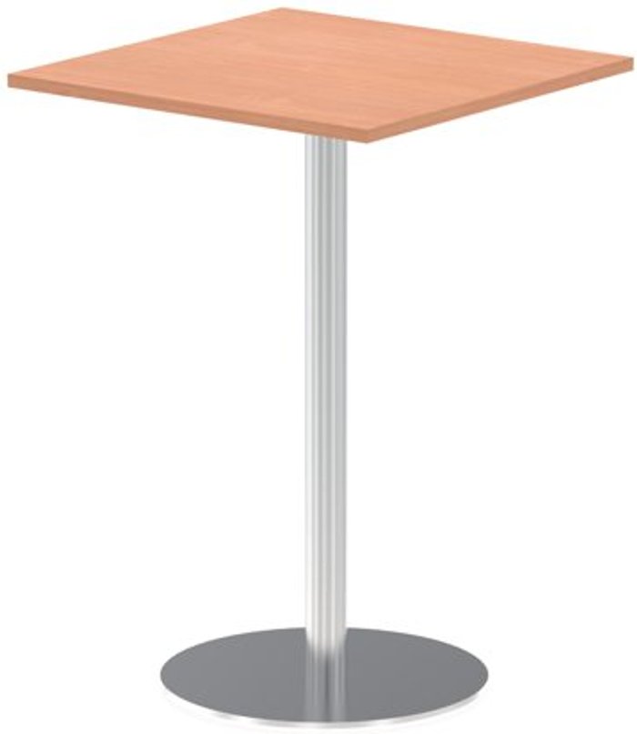 Office Monster | Impulse Italia Poseur Table Square 800/800 Top 1145 High Beech Impulse Italia Poseur Table Square 800/800 Top 1145 High Beech