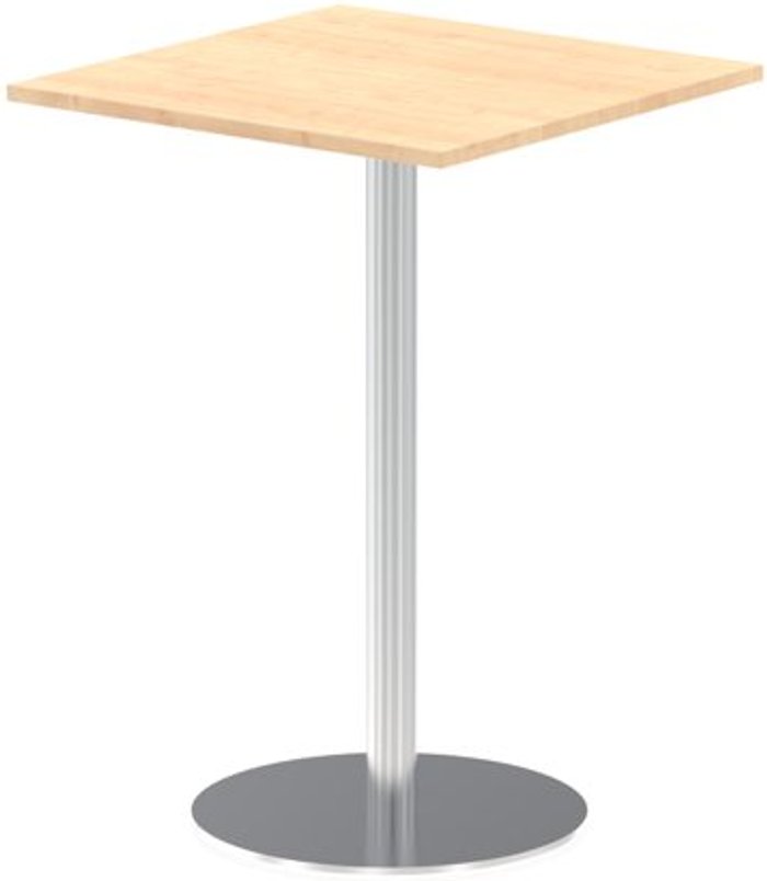 Office Monster | Impulse Italia Poseur Table Square 800/800 Top 1145 High Maple Impulse Italia Poseur Table Square 800/800 Top 1145 High Maple