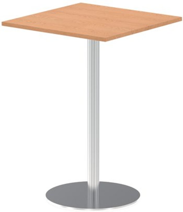 Office Monster | Impulse Italia Poseur Table Square 800/800 Top 1145 High Oak Impulse Italia Poseur Table Square 800/800 Top 1145 High Oak