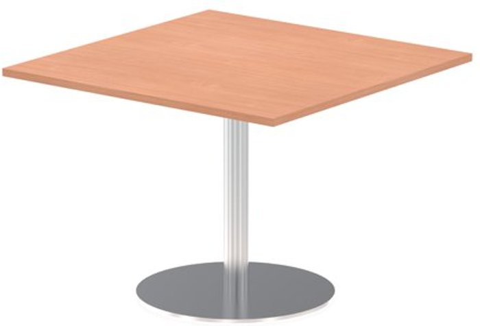 Office Monster | Impulse Italia Poseur Table Square 1000/1000 Top 725 High Beech Impulse Italia Poseur Table Square 1000/1000 Top 725 High Beech