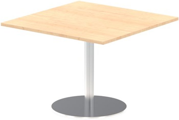 Office Monster | Impulse Italia Poseur Table Square 1000/1000 Top 725 High Maple Impulse Italia Poseur Table Square 1000/1000 Top 725 High Maple