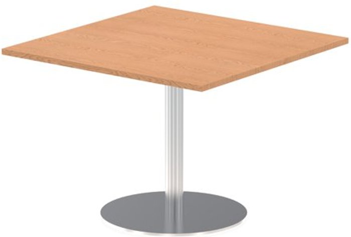 Office Monster | Impulse Italia Poseur Table Square 1000/1000 Top 725 High Oak Impulse Italia Poseur Table Square 1000/1000 Top 725 High Oak