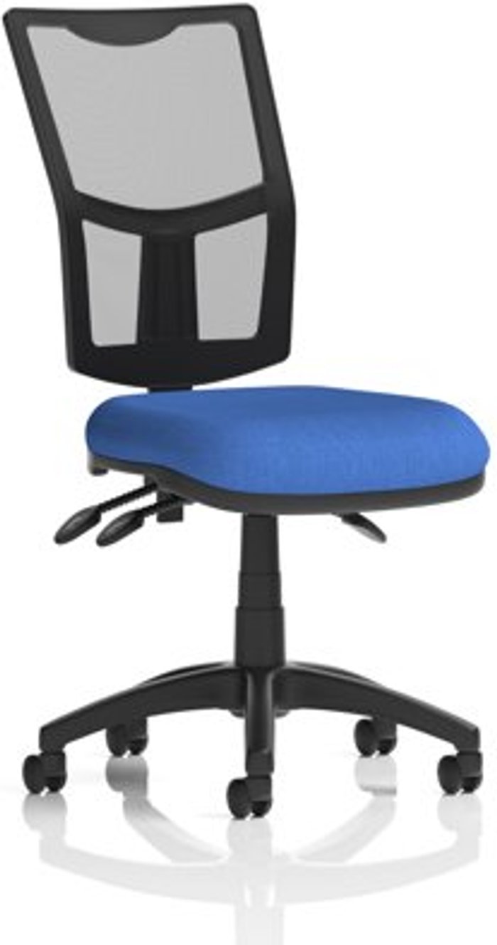 Office Monster | Eclipse Plus Eclipse Plus III Mesh Back With Blue Seat Eclipse Plus Eclipse Plus III Mesh Back With Blue Seat